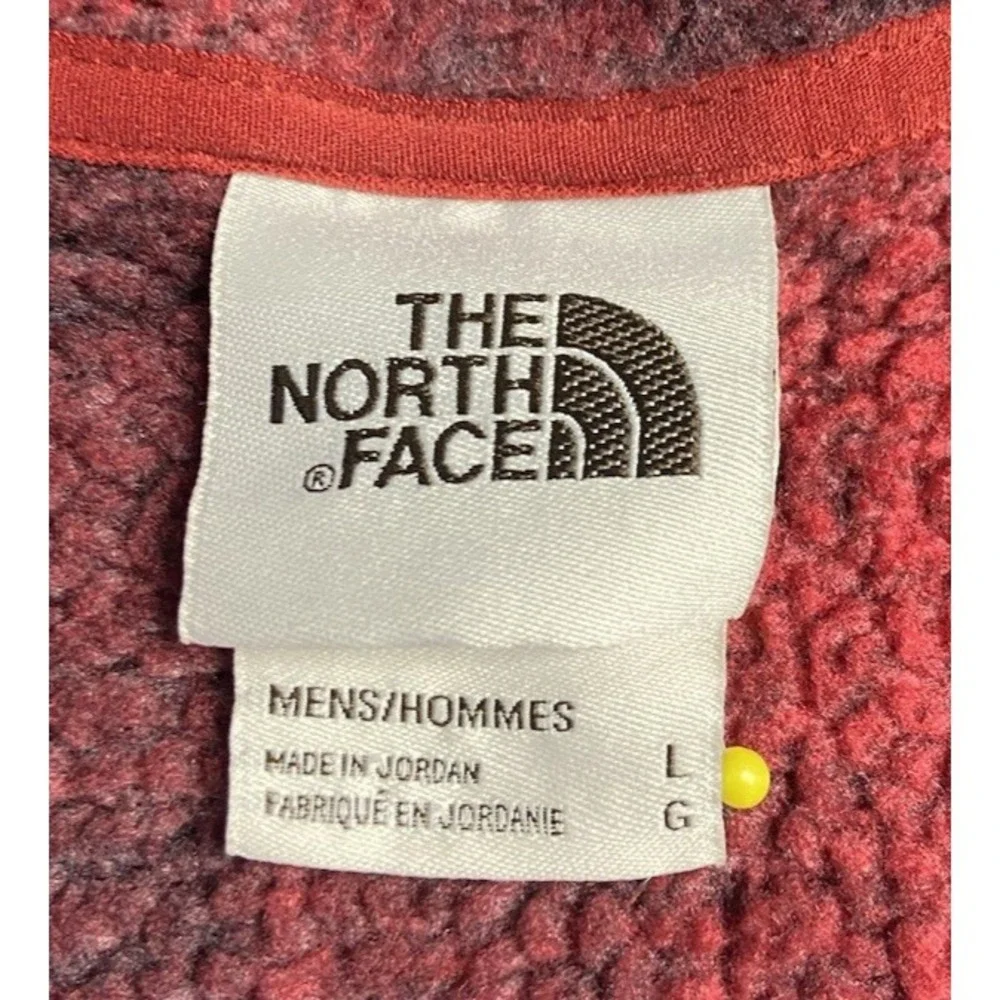 Vintage The North‎ Face Pullover Sweater Large Red Plaid Brown Tag Gorpcore Hike